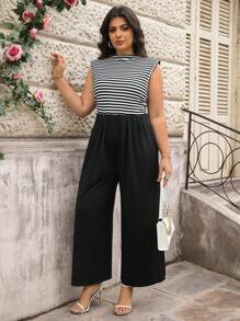 Ellevyn Bộ đồ liền thân tối giản cỡ lớn, phù hợp cho mùa hè Trang phục mùa hè dành cho phụ nữ Trang phục đi nghỉ cho phụ nữ Trang phục mùa hè Boho thanh lịch cho phụ nữ Váy dự tiệc cưới dành cho phụ nữ Bộ đồ liền thân màu đen dành cho phụ nữ Trang phục hòa nhạc dành cho phụ nữ - Đen và trắng - Xem 8