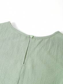 Ellevyn Abito lungo senza maniche da donna a tinta unita, semplice e alla moda, adatto per l'estate