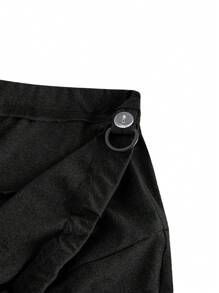 Modmama 2 Pcs Maternity Solid Elastic Waist Leggings, Autumn/Winter Tight Skinny Pants