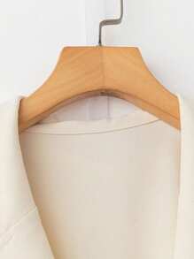 SHEIN CURVE+ Plus-Size Woven Elegant Holiday Summer Shirt