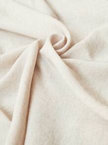 Elaquor Plus Size Vacation Casual Color Block Ribbon Side Split Dress