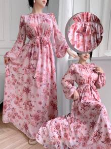 Modelyn Vestido largo informal para mujer, diseño elegante adecuado para el verano