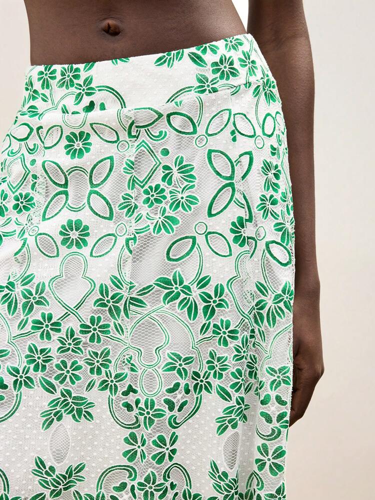 SHEIN Maija Saia casual de moda nova para mulheres, primavera-verão 2025, confortável, adequada para festival de música, férias na praia, passeio casual, festa, convidado de casamento, estilo de escritório, temporada de formatura