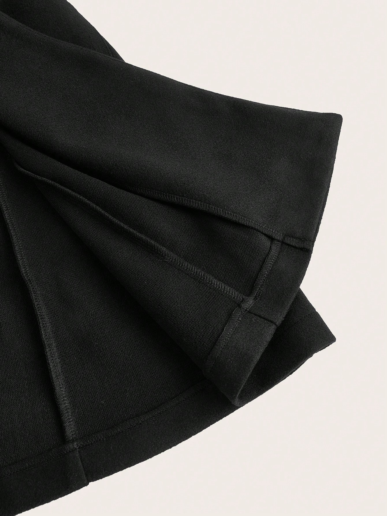 SHEIN Unity معطف صوفي عادي ذو ياقة منفرجة مزدوج ال...