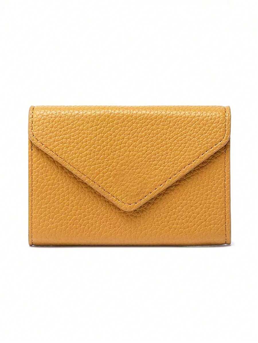 SHEIN BAE محفظة صغيرة عصرية قابلة للحمل يومياً - أصفر - مشاهدة 1