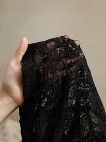 Anewsta Spring, Holiday, Casual, Festival, Vacation, Old Money 2pcs High-End Fashion Women Lace Suit Jacket And Pants Set For Holiday Party Clothes