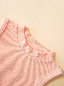 Paquete de 3 piezas de camiseta interior sin costuras de unicolor para niñas adolescentes - Multicolor - Ver 5