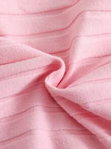 Genkimix Kids 2pcs/Pack Heart Embroidery Hollow Out Round Neck Rib Tank Top For Young Girls