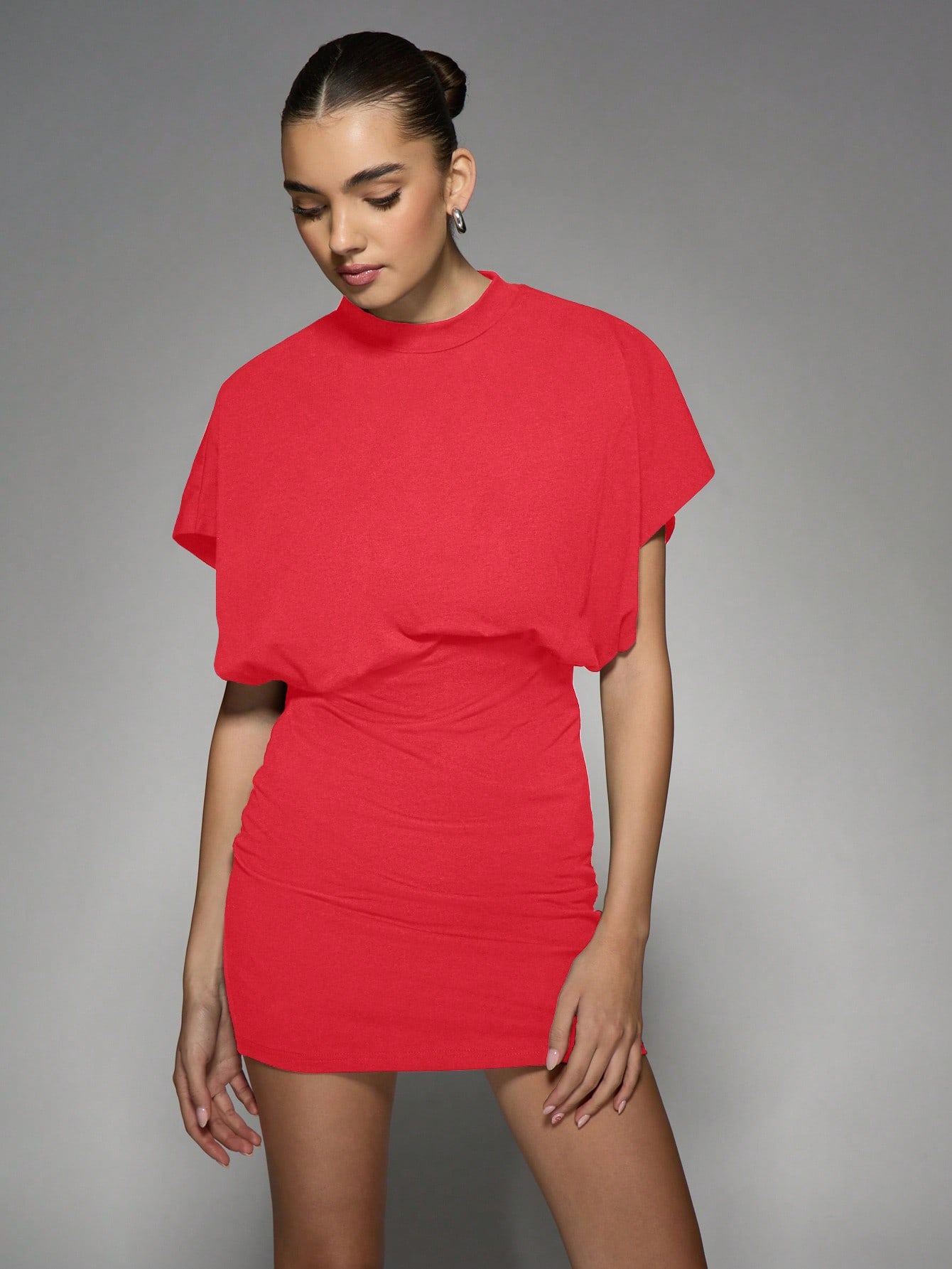 Skater Dress Missguided Red Lace Dress Missguided MISSGUIDED Draped  Shoulder Bodycon Mini Dress 2026 Clothing