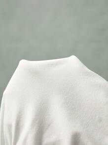 Poéselle Women's Vest 2 In 1 Lace Stitching Halter Neck Vest Asymmetrical Hem Cute Vest Romantic Wedding Vest White Vest Women's Solid Color Contrast Lace Fitted Camisole Summer Tops