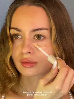 SHEGLAM Like Magic Color Correcting Concealer-Blue Corrector Liquid  Concealer Long Lasting Brightening Full Coverage Weightless All-Day Hydrate Concealer Brand Beauty Makeup Face Paint Cosmetic For Women Girls Perfect For Winter Spring Ideal For Y2K Fancy Fashion Suitable For Birthday Gift Party Ready Best Color - Blue - View 2