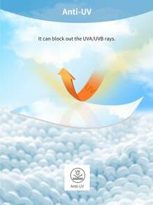 SHEIN EZwear Chaqueta con capucha y cordón de ajuste en talla grande, de estilo casual con cremallera