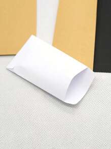 SHEIN 50Pcs Kraft Paper Bag Mini Envelope Wedding Party Invitation Greeting Cards Paper Gift Bag,Christmas - Multicolor - View 4