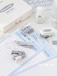 Highly Attractive Portable Study & Work Tool Kit Set, Multi-Functional Learning & Work Efficiency Package, Easy To Carry & Use, Fresh Color Matching, Good-Looking & Practical