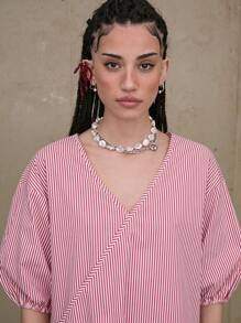 COUREZ 低腰裹身迷你连衣裙，夏季女装度假Y2K复古棉质款