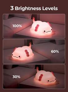 Teckwe 夜灯可爱动物造型简约多功能装饰