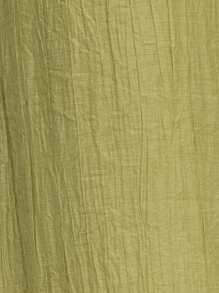Nöista Pantalones plisados de un elegante silueta en tono verde pastel fluido. Ideales para el verano europeo, reuniones de Pascua o ropa de playa.