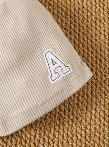 Baby Jungen Gestricktes 3 Stücke Outfit Lässig mit T-Shirt, Shorts und Hut, geeignet für den Sommer