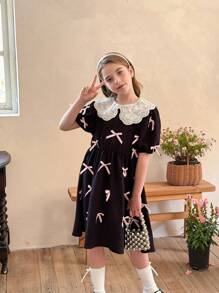 LMoss Kids LMoss Tween Girls Dresses - Baby Pink - View 4