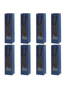 Simple Wine Gift Packaging Bag - Multicolor - View 9