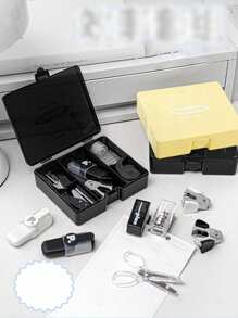 Highly Attractive Portable Study & Work Tool Kit Set, Multi-Functional Learning & Work Efficiency Package, Easy To Carry & Use, Fresh Color Matching, Good-Looking & Practical