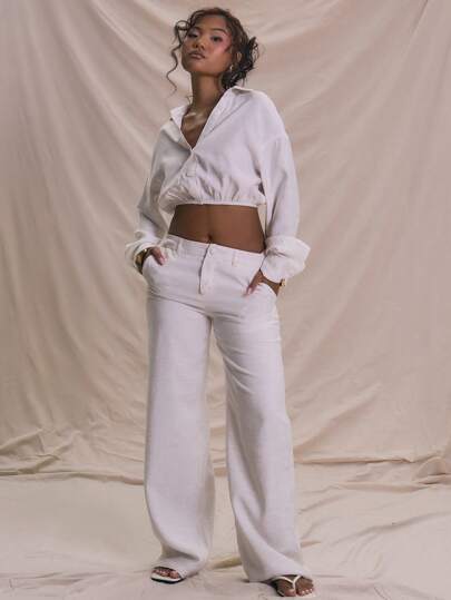 MUSERA Pantalones de traje de lino de pierna recta, elegantes, profesionales, de negocios casuales, para vacaciones, otoño, invierno, trabajo, oficina, citas, salidas, regreso a la escuela, invitado de boda, Navidad, otoño, invierno, Acción de Gracias