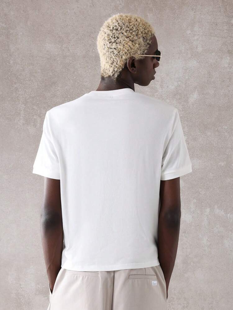 Varsity Loose Fit Number Print T-Shirt