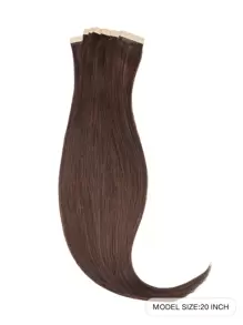 20PCS Straight Tape In Human Hair Extensions 100% Real Remy Human Hair 14-24inches Natural High Quality 50G/Pack For Salon Silky Seamless Invisible PU Tape In Hair Extensions - S4A - View 2