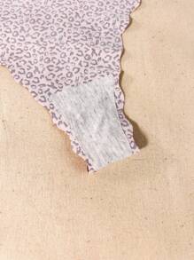 Snug Zone 3 pezzi/confezione Perizoma Leopardato Senza Cuciture per Donna - Multicolore - Visualizzare 4