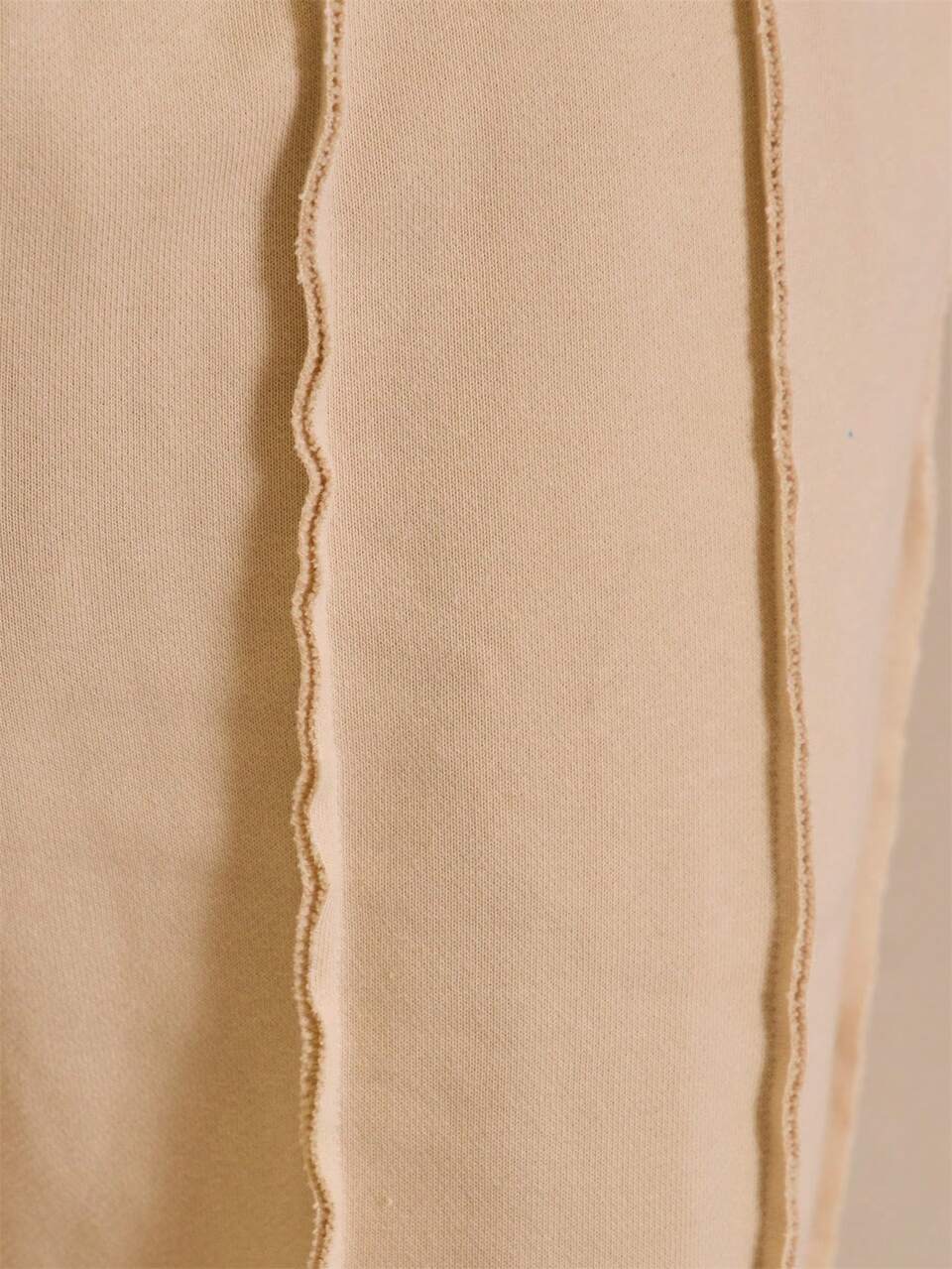 Men Elasticated Waist Seam Detail Jogger Shorts Bottom Only