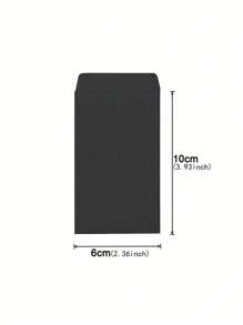 SHEIN 50Pcs Kraft Paper Bag Mini Envelope Wedding Party Invitation Greeting Cards Paper Gift Bag,Christmas - Multicolor - View 10