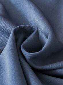 SHEIN Mirajuku Tween Boys Casual Short Sleeve T-Shirt And Pants Co-Ord Set - Navy Blue - View 4