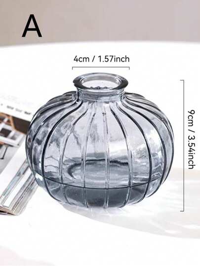 Creative Mini Hydroponic Glass Flower Vase Groen Plants Fresh Flowers Tafel ation view 5