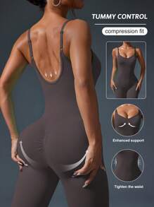 Easithlete 简约时尚夏季连体裤运动裤