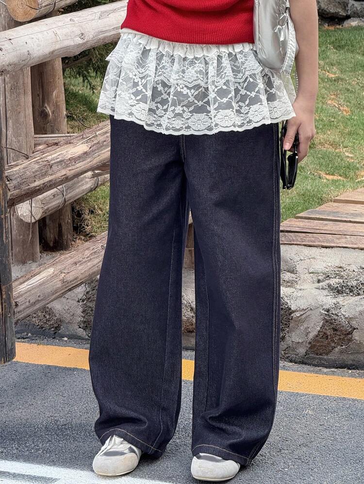 Tween Girl Fall Skirt Vacation