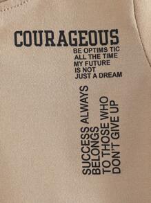 2 Stücke/Set Baby Jungen Lässig Einfarbiges Buchstaben Bedrucktes Kontrast Farbig Rundhals Kurzarm Oberteil + Einfarbige Elastische Taille Shorts Outfit, Sommer Lässig Bekleidung für Ausgehen und Sportbekleidung - Schwarz - Übersicht 4