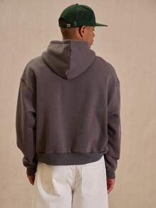 Musero Heren Relaxed Fit Hoodie Trainingspak Top Alleen Voor Lente Paasvakantie Luchthaven