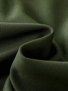 SHEIN Tween Boys' Simple Printed Round Neck Short Sleeve Top And Long Pants 2pcs Outfit