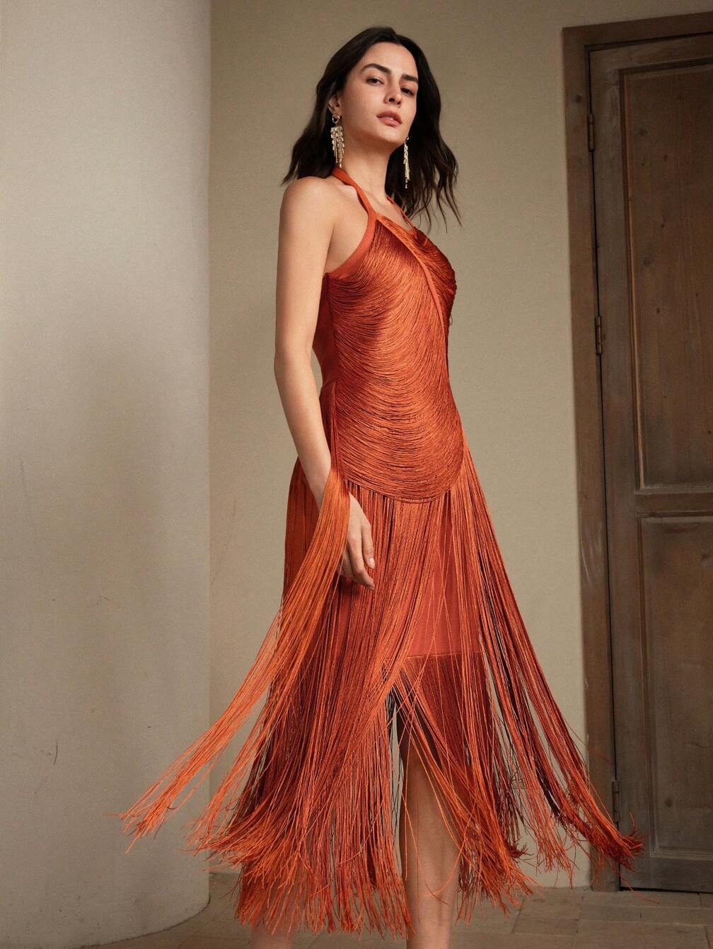 long sleeve a line cocktail dress High Neck Sequin Mini Color:Serpent be it a birthday Summer Style One Step Ahead |
