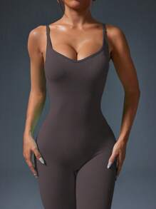 Easithlete 简约时尚夏季连体裤运动裤