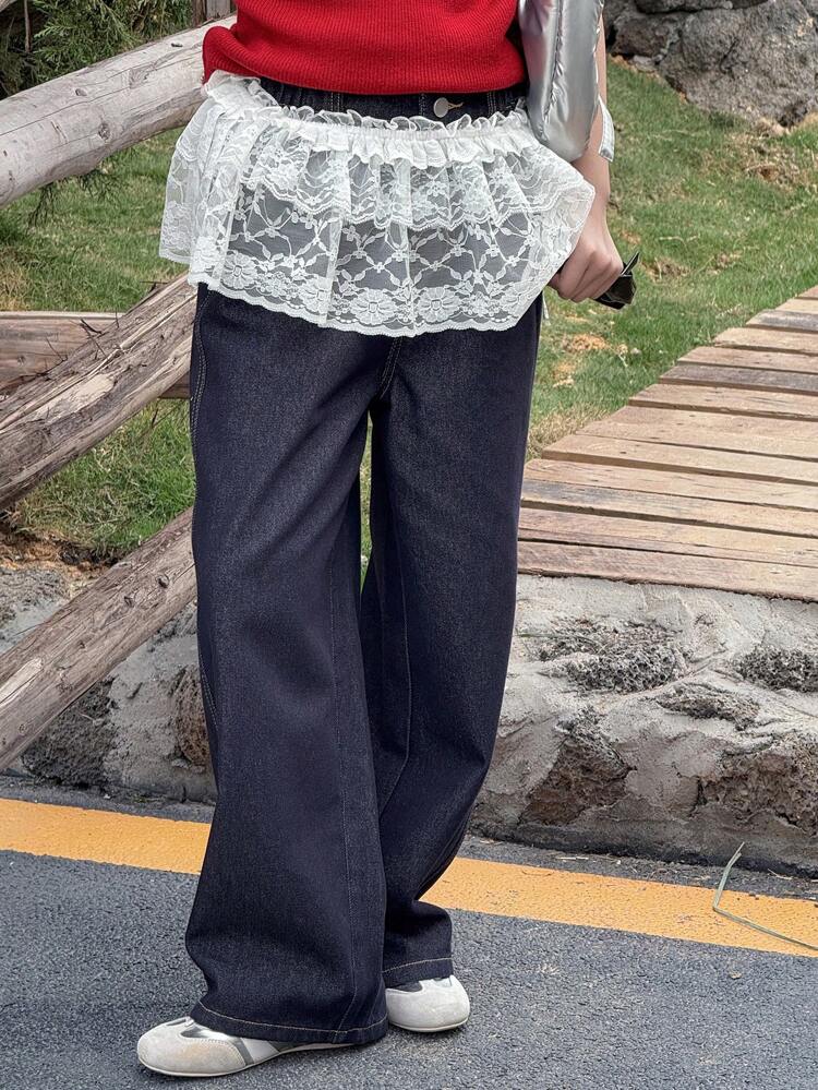 Tween Girl Fall Skirt Vacation