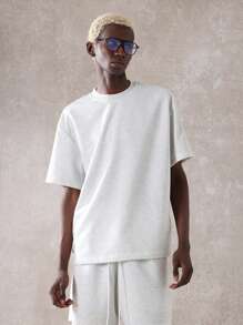 SUMWON Casual Summer Co-Ord Set Ultra Soft Two-Piece Loungewear Athletic Leisure Shorts Set Perfect For Spring Training Workout Streetwear - White - View 3