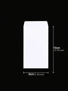 SHEIN 50Pcs Kraft Paper Bag Mini Envelope Wedding Party Invitation Greeting Cards Paper Gift Bag,Christmas - Multicolor - View 9