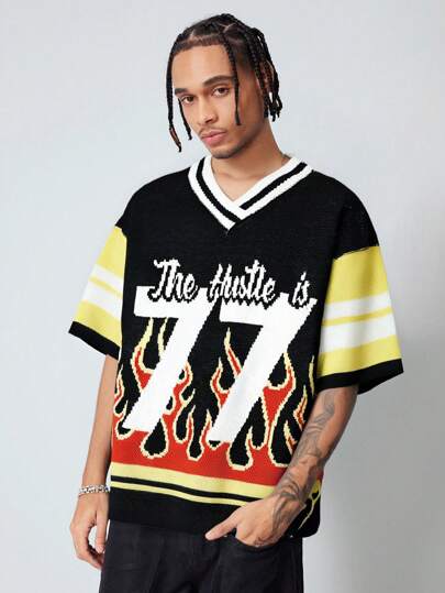 Prep Pull tricoté à manches courtes décontracté pour hommes, printemps/été