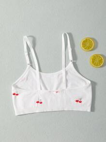 1 pieza Ropa interior sin costuras, linda y dulce para adolescentes, versátil para todas las estaciones - Blanco - Ver 2