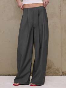 COUREZ Y2K复古风阔腿灯笼裤