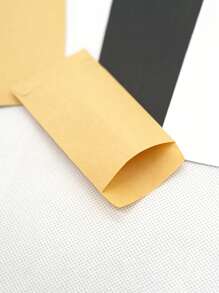 SHEIN 50Pcs Kraft Paper Bag Mini Envelope Wedding Party Invitation Greeting Cards Paper Gift Bag,Christmas - Multicolor - View 3