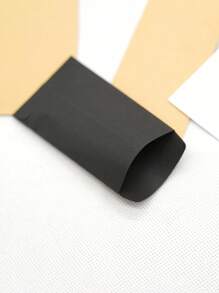 SHEIN 50Pcs Kraft Paper Bag Mini Envelope Wedding Party Invitation Greeting Cards Paper Gift Bag,Christmas - Multicolor - View 5