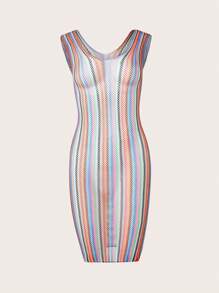 1 chiếc váy lưới gợi cảm cho nữ khi đi chơi - Nhiều màu - Xem 7