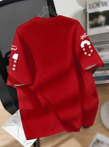 Slaydiva 大码休闲简约运动 #01 针织圆领短袖 T 恤，适合夏季